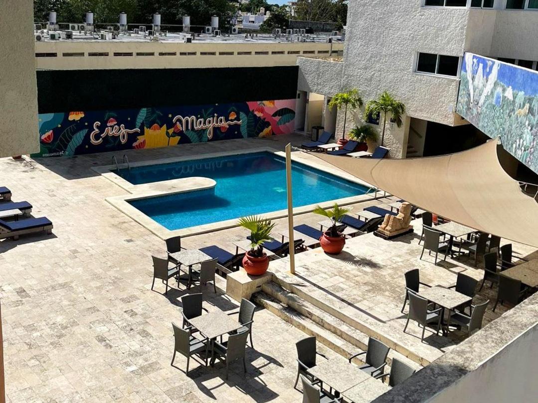 Hotel Los Aluxes Merida Exterior photo